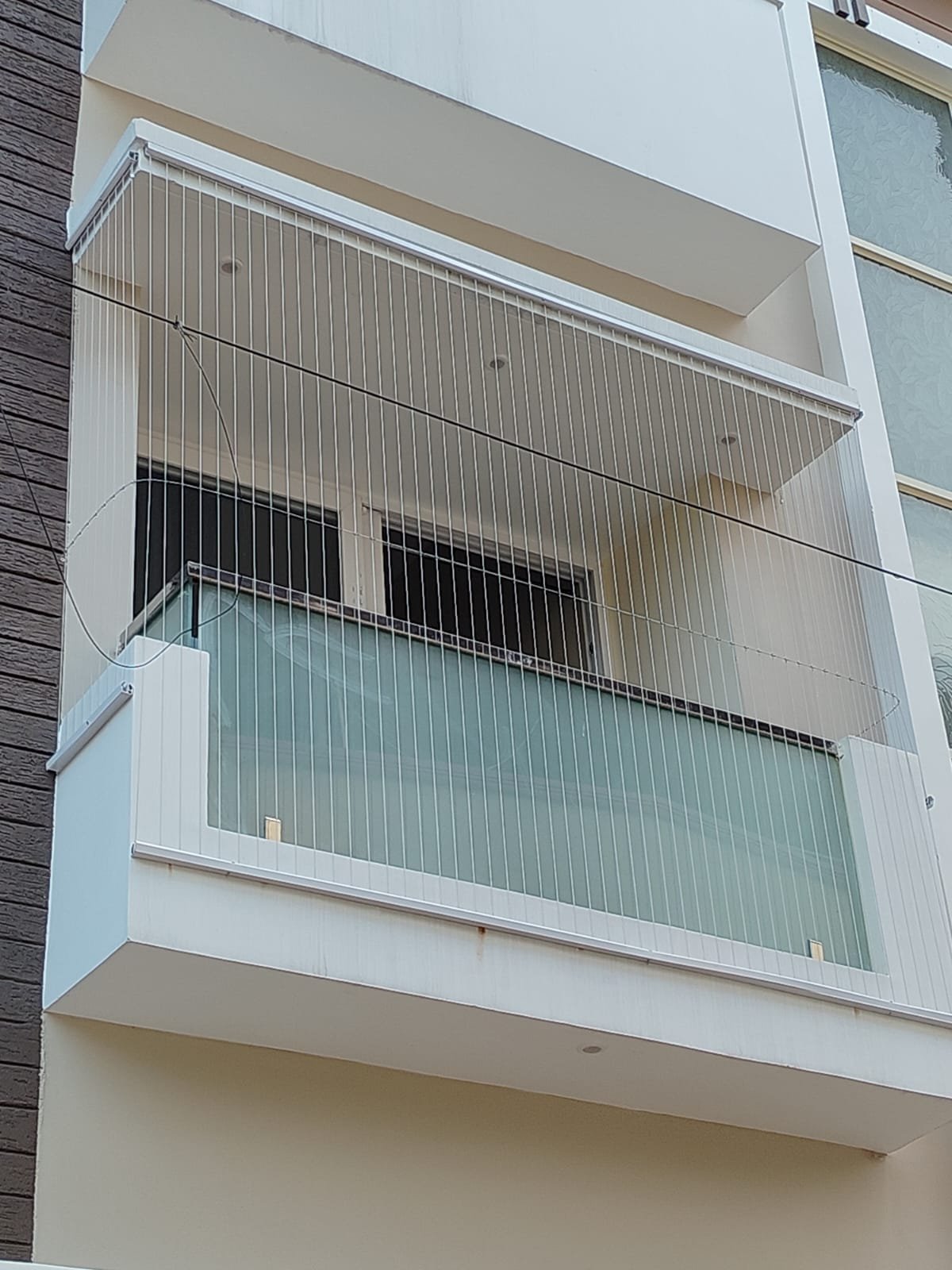 Ceiling-Mounted Cloth Hangers Installation