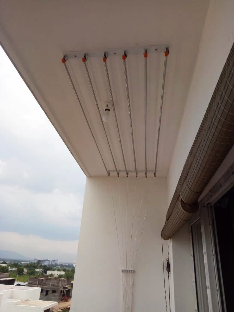 Staircase Invisible Grills Installation